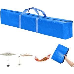 Commercial Grade Heavy Duty Beach Umbrella Carry Bag for Storage of Beach and Patio Umbrellas 63X9.4X13.7 Portable Outdoor Umbrella Carrying Bag with Durable Zippers Waterproof
