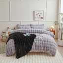 chovy Black Blanket for Couch - Bread Grid Rabbit Plush Soft Warm Blanket for Sofa Livingroom Bedroom Dorm Decor - 50x60 Inches