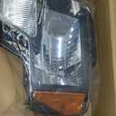 AUTOSAVER88 Headlight Assembly Compatible with Ford F150 Truck Replacement Headlights Chrome Housing for 2009-2014 F-150 Truck Amber Reflector with Driver and Passenger Side (OE - Black/Amber/Clear)