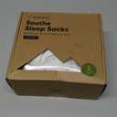 2-Pack Organic Baby Sleep Sacks, 100% Cotton - Soft & Breathable 0.5TOG Baby Wearable Blanket, Toddler Sleeping Sack 0-6 Months, Easy to Wear Transitional Swaddles for Newborns (Bunnies, S)