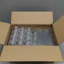 YSJFNVUI 50-Pack of 12-Count Plastic Egg Cartons  Bulk Clear Reusable Egg Containers Holds Chicken Eggs | Egg Cartons Cheap Bulk, Eggs 12 Count,Suitable for farms, markets and families.