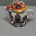 twinbling Solar Fairy House Garden Outdoor Statue with Gnome and Squirrel Figurine, Fairy Garden Accessories for Patio, Lawn, Yard & Balcony, Chrismtas Gifts for Mom Grandma