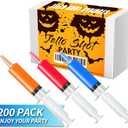 100 Pack Syringes with Tip Cap, 20ml Liquid Syringe BPA-Free Suringes