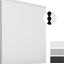 Joydeco Cellular Shades Cordless, Blackout Shades Cellular Blinds for Indoor Windows, Blackout Blinds Window Shades for Thermal Insulated & Noise Reduction (White, 20" W x 48" H)