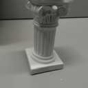 Mini Roman Pillar Greek Columns Resin Roman Column Classic Greek Statues Office Desktop Decor Architectural Sculpture Wedding Table Decoration Home Garden Ornament