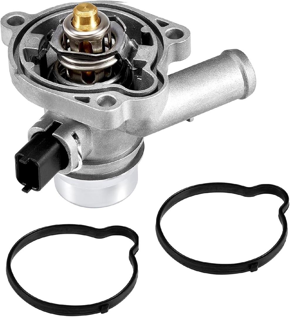 CarBole Aluminum Coolant Thermostat Housing Assembly 1.4L Turbo Engine for Encore 2013-2020 Chevy Cruze 2011-2016 Cruze Limited 2016 Sonic 2012-2020 Replace 902-808 25200455 55565336