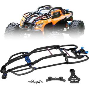 QingLeng Nylon Roll Cage Body Chassis Protect Keel Frame Kit for Traxxas 1/5 X-MAXX XMAXX X MAXX 8S 6S 77076 77086