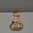 Fall Decorations for Home Thanksgiving Sign Blessed Thankful Grateful Autumn Home Decor Wooden Farmhouse Thanksgiving Decoration Indoor Harvest Signs