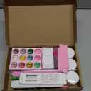 Nail Kit Set Professional Acrylic with Everything, 12 Glitter Acrylic Powder Kit Nails Art Tips Decoration, DIY Gifts for Women Nail Art Tool and Supplies for Beginners