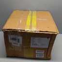 Jute Pouf Ottoman | Footrest Pouf | Hand Braided - Round Boho Pouffe - for Living Room, Bedroom, Nursery (20"x20"x10") Natural