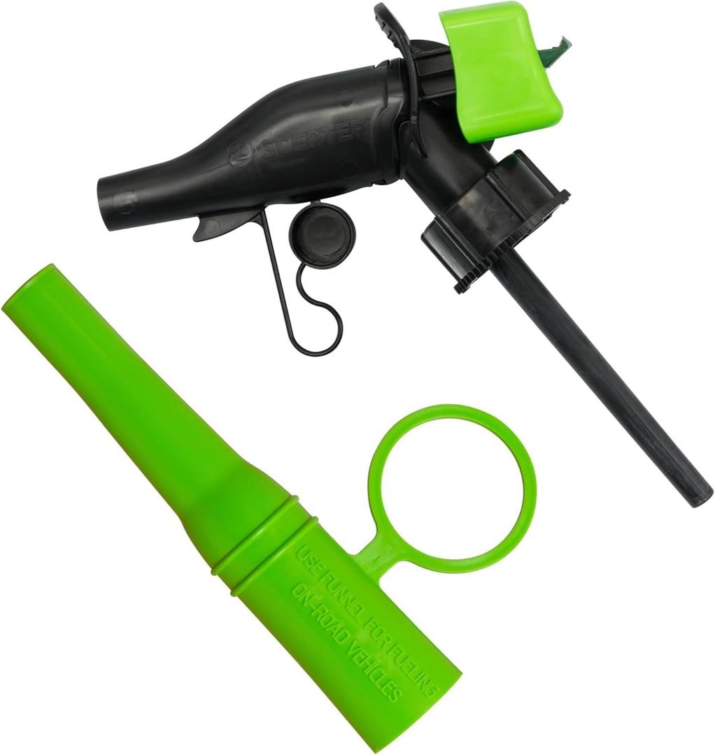 Scepter SmartControl Replacement Spout with Bonus Spout Extender
For Use with Scepter 1 Gallon, 2 Gallon, and 5 Gallon Gas Cans and Fuel Containers