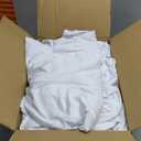 Cocktail Table Covers-Spandex Round High Top Table Cloths 10 Pack 32x43 Inch-White Stretch Fitted Bar Tall Tablecloth for Pub Bistro Highboy Party Event Banquet Height Folding Standing