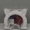 Indoor Cat Door, Cat Door for Interior Door, Pet Doors for Cat, Kitties and Kittens (Large, White)