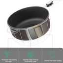 Dezin Hot Pot Electric, 2L Non-Stick Saut Pan, Rapid Noodles Cooker, Mini Portable Pot for Steak, Egg, Fried Rice, Ramen, Oatmeal, Soup with Power Adjustment & Spatula, College Dorm Room Essential