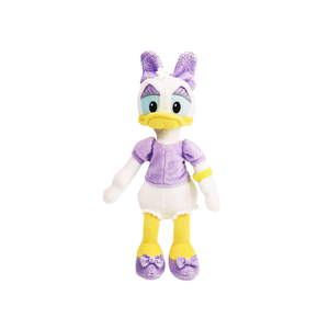 Disney Junior Mickey Mouse Small Plushie Stuffed Animal Daisy Duck and Donald Duck, Kids Toys for Ages 2 Up by Just Play