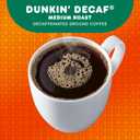 Dunkin' Decaf Medium Roast Coffee, 22 Count(Pack of 4)