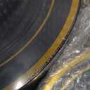 200 PCS Black and Gold Plastic Plates, Party Black Disposable Plates Include 100 10 inch Dinner Plate and 100 7 inch Dessert Plate,black gold rim plates Perfect for Party & Wedding