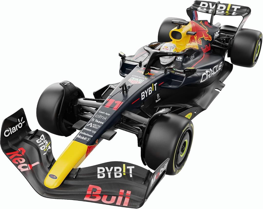 Voltz Toys Authentic Licensed 1:12 F1 RedBull Rb18 Remote Control Car - F1 Collection RC car Series for Kids and Adults - 2.4GHz RC Car for Gift (1:12 RedBull Rb18(NO.11)), 18.4 inches