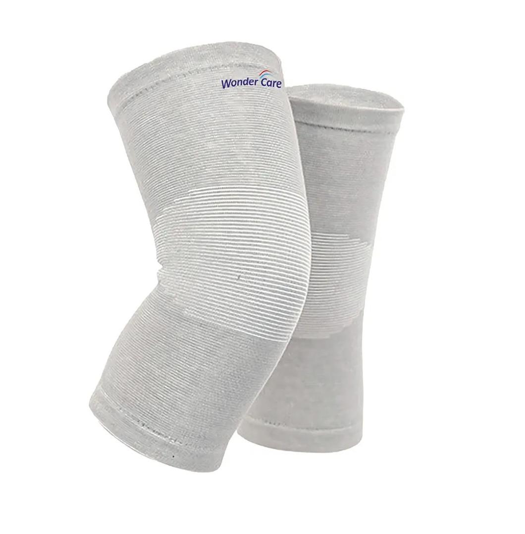 Wonder Care 2-Pack Bamboo Knee Compression Sleeve for Men and Women, Compression Knee Sleeve for Running, Volleyball, Gym Weightlifting Made from Bamboo Yarn, Perfect Knee Brace for Knee Pain and Enhanced Comfort - 1 Pair