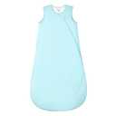 Rayon Made from Bamboo Sleep Sack 6-12 Months Ultra Soft Toddler Sleep Sack 1.0 Tog Baby Wearable Blanket Unisex Sleeping Bag for Babies Infant with 2-Way Zipper (Blue)