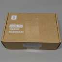 Boat Bimini Top Fittings Hardware Set 3 Bow 7/8 Inch Black Nylon Set,Marine Jaw Slide,Deck Hinge,Cover Cap Eye End