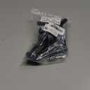 Mudder 4 Pieces Elastic Stainless Steel Rubber Hood Catch Flexible T-handle Hasp Rubber Flexible Draw Latches with Brackets for Vehicle Engine, Hood