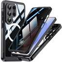 Privacy Case for Samsung Galaxy S26 Ultra,Compatible MagSafe,Galaxy S26 Ultra Magnetic Cover Built-in Privacy Screen Protector and Camera Protector,Full Body Case for Samsung S26 Ultra,Black