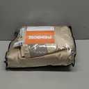 100% Full Blackout Champagne Beige Velvet Curtains 96 inch Long for Living Room,Set of 2 Liner Rod Pocket Back Tab Thermal Window Curtains Room Darkening Heavy Decorative Curtains Drapes for Bedroom