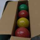 ApudArmis 90mm Bocce Balls Set, Lighter Outdoor Bocce Game for Backyard/Lawn/Beach - Set of 8 Soft PE Balls & 1 Pallino & Nylon Carrying Case & Measuring Tape for Teens Beginners (90mm Universal Size)