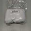 Twin Size Box Spring Cover with Smooth and Elastic Woven Material, Alternates for Bed Skirt, Wrinkle & Fading Resistant, Washable, Dustproof, White