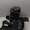 Set of two: ZELUS Weighted Vest for Men and Women | 20-32lb Vest with 6 Ironsand Weights for Home Workouts | Adjustable Body Weight Vest Exercise Set for Cardio and Strength Training; Weights Combo 4 (6.5LB), 3 (3.5LB), 1 (4.5LB) Plates