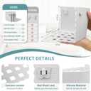 4 PCS Fitted Sheet Holder,Sheet Holders Keep Sheets Firm & Tight,Bed Sheet for Corners with Anti-Slip Lock Clips,Bed Sheet Straps for Lateral Sleepers and Restless Partners,Secure Fit on Mattress