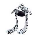 Kids Girls Boys Animal Hat With Plush Moving Ears Jumping Beating Hat Dress Up Birthday Gift Soft Cute Caps