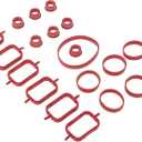 Intake Inlet Manifold Gaskets Seals for BMW X5 2009-2013 3.0L for BMW 335D 2009-2011 3.0L Engine Intake Manifold Gasket Replaces No.11612246945/11617790198