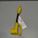 4 Prong 30 Amp to 50 Amp RV Generator Adapter Cord, NEMA L14-30 Twist Lock Male Plug to NEMA 14-50 Female Plug, 12 Inch(1 FT) 10 Gauge STW Power Cord, Max 30A 125V/250V, Yellow, ETL Listed