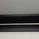 Barzen, Door Rain Drip Guard, 76 inches Long, Dark Bronze (Black) Aluminum 2Pack