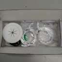 VCELINK in-Wall Cable Management Kit, Wall Cord Hider for TV/Coaxial/HDMI/Speaker Cords, Includes 2 Pass Throughs, Locking Brackets and Hole Saw Drill Attachment (Rubber-Small Size, White)