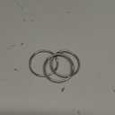 Book Binder Rings 2 Inch Office Loose Leaf Ring20 Pack Nickel Plated Silver