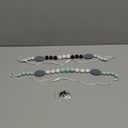 Silicone Nursing Necklaces for Mom to Wear, 2 Pack Chew Necklace for Sensory Kids, Breastfeeding Sensory Necklace for Boys, Girls to Reduces Anxiety