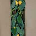36" Artificial Lemon Tree with 10 Hand-Attached Fruits - Realistic Silk-Touch Foliage, Multi-Branch Design, Perfect for Home & Office Decor, Housewarming Gifts