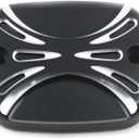 Motorcycle Brake Reservoir Master Cylinder Cover Fit for Harley Touring Road King Gliding 01-07 Softail Dyna 96-15