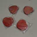 4 Pcs Heart Compact Folding Mirror Mini Vanity Mirror Double Sided Cute Glitter Cosmetic Graduation Gift Heart Shaped Portable Travel Magnifying Makeup Supplies for Women Mom Home(Red)