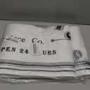 Laundry Room Rug Runner, 20"x47" Non Slip Laundry Mat Organization Washable Floor Carpet Farmhouse Decor for Kitchen Bathroom Mudroom Washroom White