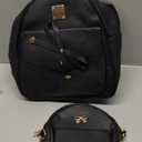 I IHAYNER Girls Bowknot 3-Pieces Fahsion Leather Backpack Backpack Purse for Women Rucksack for Ladies Shoulder Bag | Backpack Purse, Rucksack, for Ladies, Shoulder Bag, Backpack Purse, Rucksack (Black)