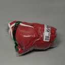 ABOCIW Womens 2 Piece Workout Sets Seamless Color Block Sports Bra Scrunch Butt Lifting High Waist Leggings Gym Set (Small, Red)