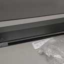 Alise Bathroom Shelf Wall Mounted, Matte Black Large Capacity Glass Shelf for Bathroom, 24 inch