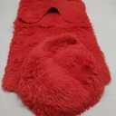 Eanpet Shaggy Bathroom Rugs Sets 3Piece Red Bath Mat for Bathroom Non-Slip Bathroom Mats Water Absorbent Bath Rug Floor Mats Soft Washable Shower Rug with U-Shaped Contour Rug Toilet Lid Cover