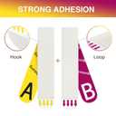 Picture Hanging Strips Heavy Duty XL 20 Pairs/40Strips, Damage Free Hanging Picture Hangers, Removable Adhesive Hook and Loop Wall Strips, Frame Stickers No Nails for Home Decor Wall Posters