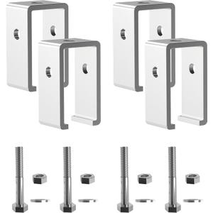 Channel Trolley Track Hanger Bracket for UNISTRUT Strut Channel, 1-5/8 Intermediate Support Hange Bracket for All 1-5/8" Channel Trolley Track (4 Set) Channel Trolley Track Hanger Bracket for UNISTRUT Strut Channel, 1-5/8 Intermediate Support Hange Bracket for All 1-5/8" Channel Trolley Track (4 Set)