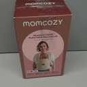 Momcozy Newborn Carrier WeeSnug- Lightweight and Cozy Comfort for 7-25 lbs, Ergonomic Cross-Back Support, Effortless to Put On, Hands-Free Baby Carrier with Lumbar Support, Black